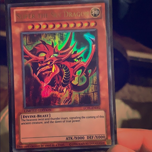 Yu-Gi-oh card the Slifer the sky dragon - Picture 1 of 2